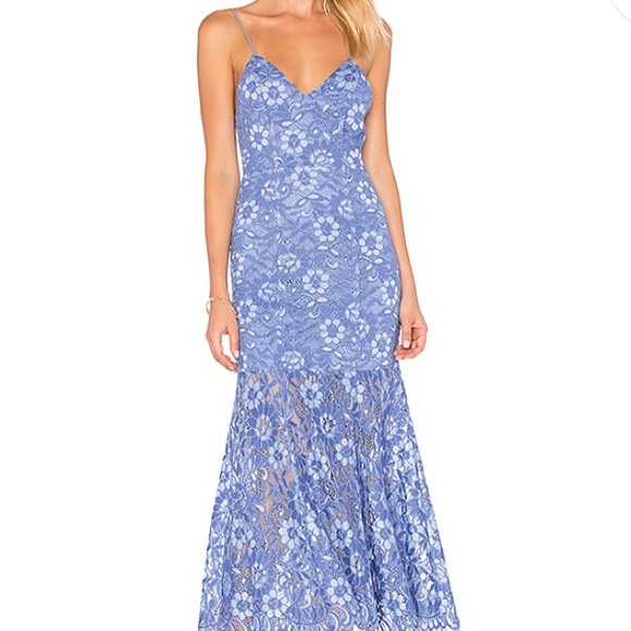 NBD Brielle Dress in Chambray Blue - Picture 2 of 7